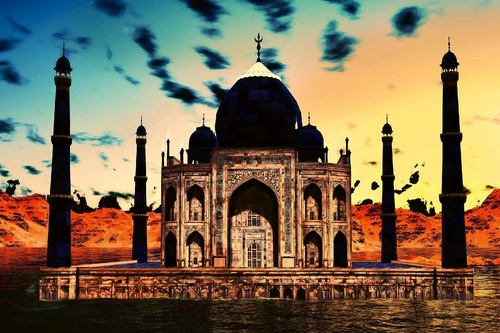 Vliesová fototapeta Tádž Mahal II. 375 x 250 cm