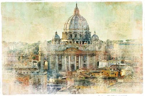Vliesová fototapeta Bazilika svatého Petra III. 375 x 250 cm