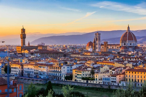 Vliesová fototapeta Florencie, Itálie 375 x 250 cm