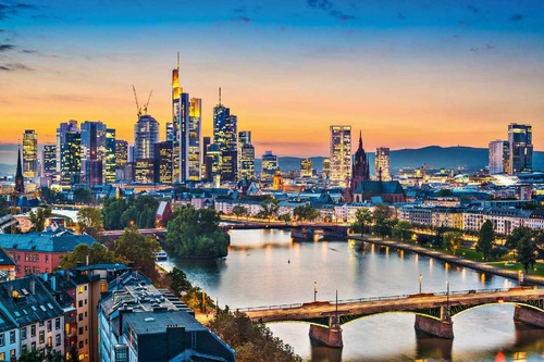 Vliesová fototapeta Frankfurt, Německo 375 x 250 cm