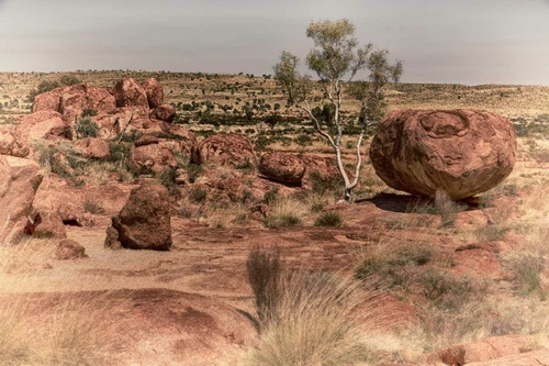 Vliesová fototapeta Australská krajina 375 x 250 cm
