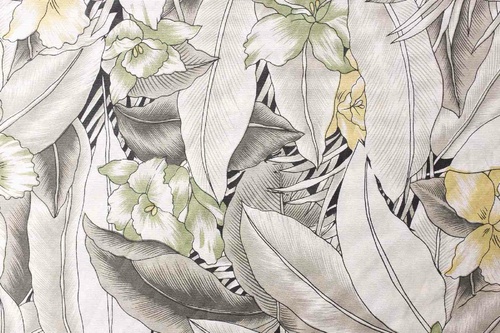 Vliesová fototapeta Tkanina s květy 375 x 250 cm