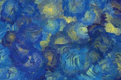 Vliesová fototapeta Abstraktní modré pozadí 375 x 250 cm