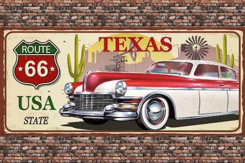 Vliesová fototapeta Texas Vintage 375 x 250 cm