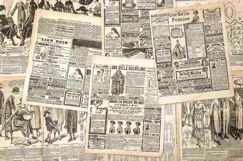 Vliesová fototapeta Starožitné noviny 375 x 250 cm