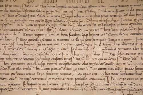 Vliesová fototapeta Starodávný text 375 x 250 cm