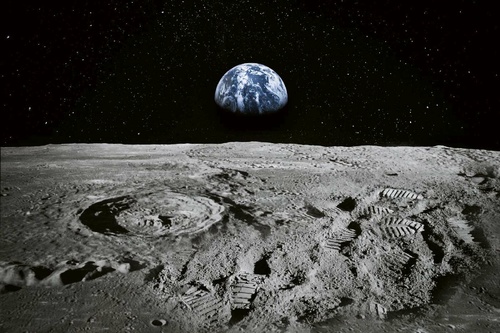Vliesová fototapeta Země na horizontu 375 x 250 cm