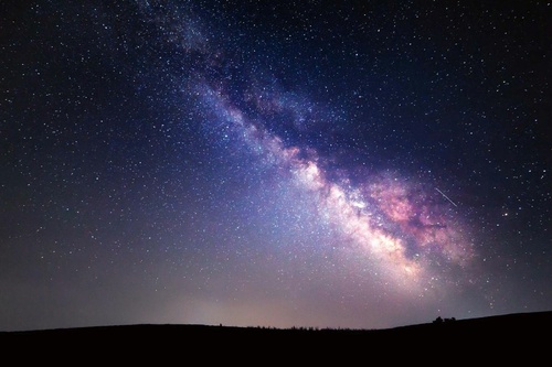 Vliesová fototapeta Galaxie Mléčná dráha 375 x 250 cm