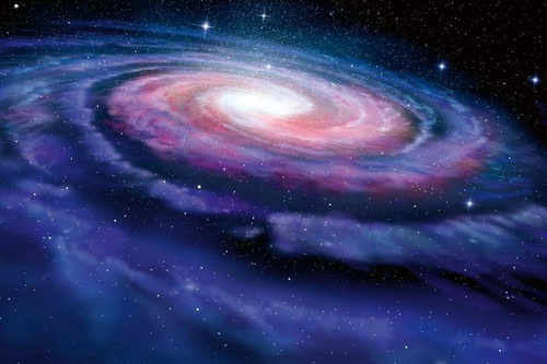 Vliesová fototapeta Spirální galaxie 375 x 250 cm
