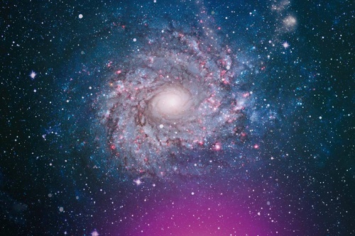 Vliesová fototapeta Dechberoucí galaxie 375 x 250 cm