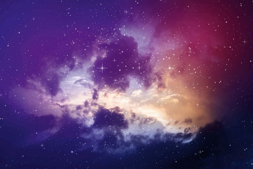 Vliesová fototapeta Abstraktní noční obloha 375 x 250 cm