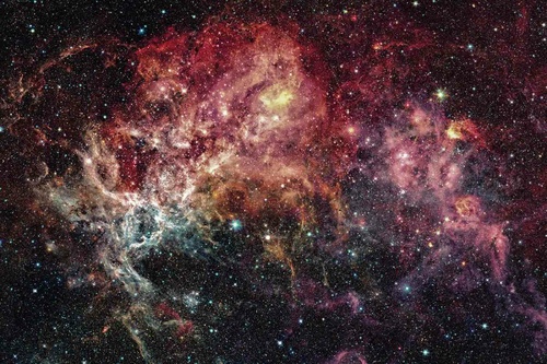 Vliesová fototapeta Abstraktní galaxie 375 x 250 cm