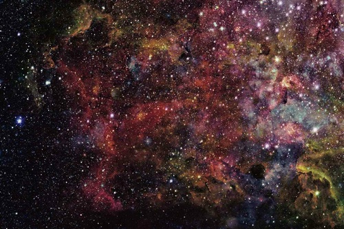 Vliesová fototapeta Temná galaxie 375 x 250 cm
