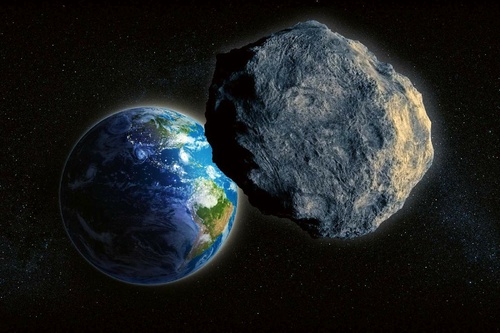 Vliesová fototapeta Velký asteroid 375 x 250 cm
