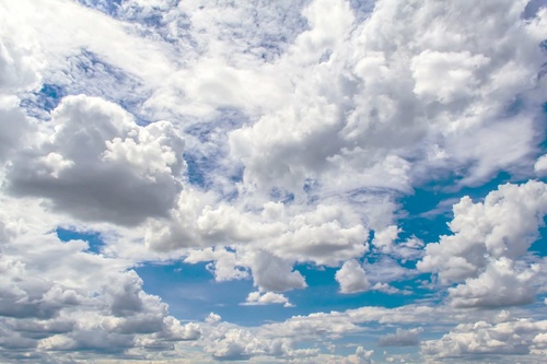 Vliesová fototapeta Mraky na obloze 375 x 250 cm