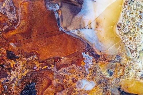 Vliesová fototapeta Detail barevného kamene 375 x 250 cm