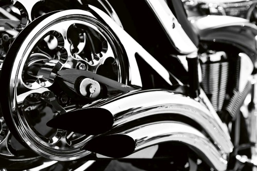 Vliesová fototapeta Lesklý motocykl 375 x 250 cm