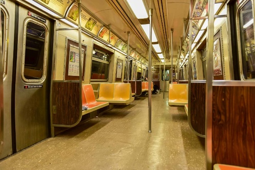 Vliesová fototapeta Metro v New York City 375 x 250 cm