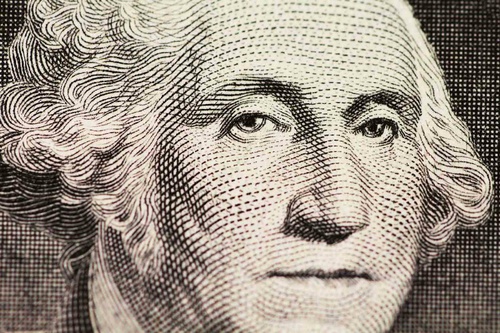 Vliesová fototapeta Washingtonův portrét na dolaru 375 x 250 cm