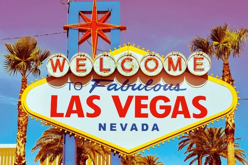 Vliesová fototapeta Vítejte v Las Vegas 375 x 250 cm