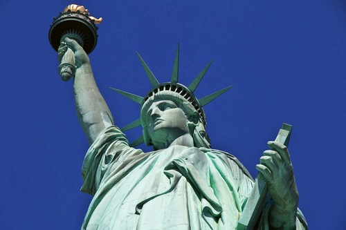Vliesová fototapeta Socha svobody v New Yorku 375 x 250 cm