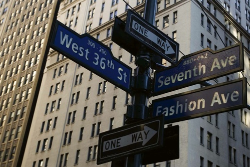 Vliesová fototapeta Značky ulic v New Yorku 375 x 250 cm