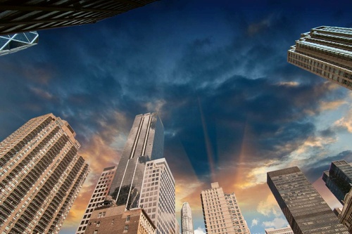 Vliesová fototapeta Mrakodrapy na Manhattanu 375 x 250 cm