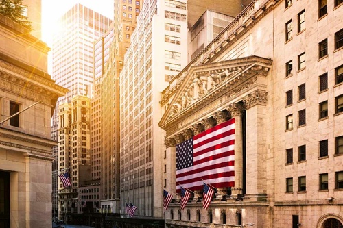 Vliesová fototapeta Wall Street v New Yorku 375 x 250 cm