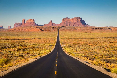 Vliesová fototapeta Silnice v Utahu 375 x 250 cm