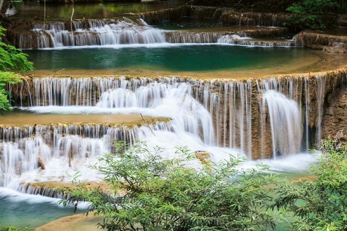 Vliesová fototapeta Thajský vodopád 375 x 250 cm