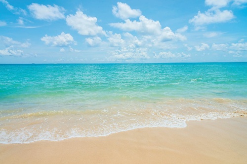 Vliesová fototapeta Tropická pláž a moře 375 x 250 cm