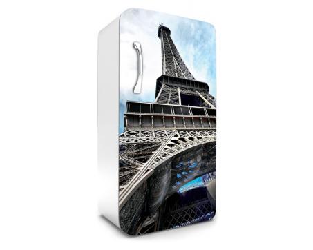 FR-120-031 Samolepicí fototapety na lednici - Eiffelova věž 65 x 120 cm