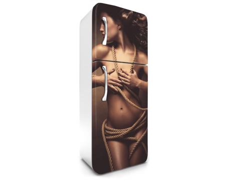 FR-180-034 Samolepicí fototapety na lednici - Sexy žena 65 x 180 cm