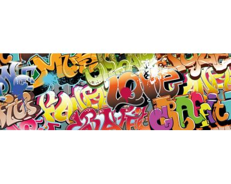 M-410 Vliesové fototapety na zeď Graffiti - 330 x 110 cm