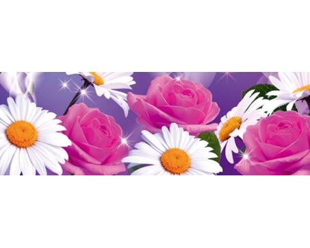 M-498 Vliesové fototapety na zeď Kouzelné květiny - 330 x 110 cm