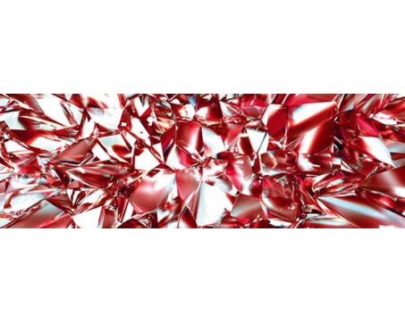 M-517 Vliesové fototapety na zeď Červený krystal - 330 x 110 cm