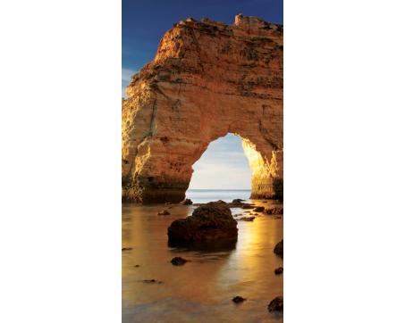 S-144 Vliesové fototapety na zeď Pláž Algarve - 110 x 220 cm