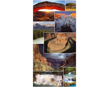 S-446 Vliesové fototapety na zeď Horská příroda  - 110 x 220 cm