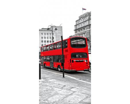 S-456 Vliesové fototapety na zeď Londýnský autobus - 110 x 220 cm