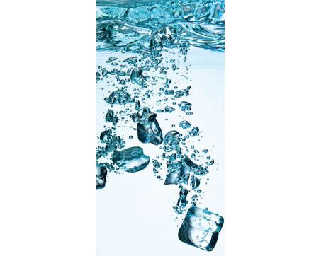 S-501 Vliesové fototapety na zeď Ledové kostky s mátou - 110 x 220 cm