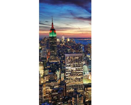 S-524 Vliesové fototapety na zeď Pohled z New Yorského mrakodrapu - 110 x 220 cm