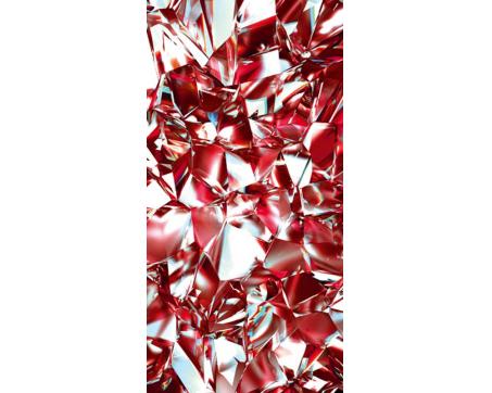 S-562 Vliesové fototapety na zeď Červené krystaly - 110 x 220 cm