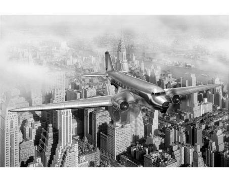 XL-413 Vliesové fototapety na zeď New York letecký pohled - 330 x 220 cm