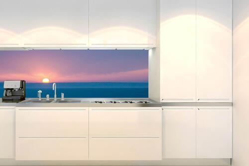Fototapeta do kuchyně - Slunce nad horizontem 180 x 60 cm