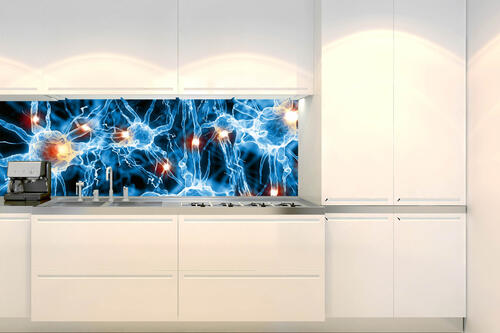 Fototapeta do kuchyně - Nervové synapse 180 x 60 cm