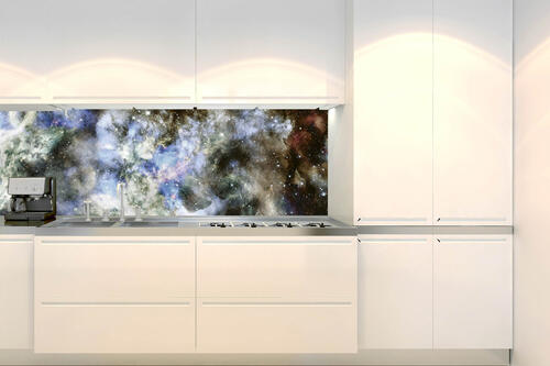 Fototapeta do kuchyně - Hluboký vesmír 180 x 60 cm