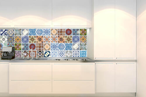 Fototapeta do kuchyně - Lisabonské kachličky 180 x 60 cm