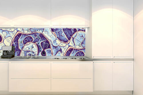 Fototapeta do kuchyně - Imitace mramorové textury 180 x 60 cm