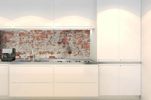 Fototapeta do kuchyně - Stará cihlová stěna 180 x 60 cm