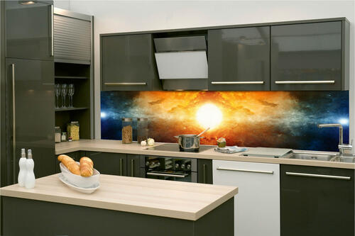 Fototapeta do kuchyně - Záhadný vesmír 260 x 60 cm